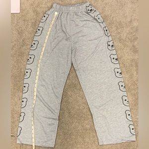Grey Graphic Sweat Pants/PJs